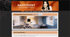 Desktop Screenshot of happydentbacau.ro