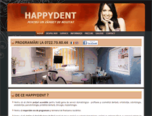 Tablet Screenshot of happydentbacau.ro